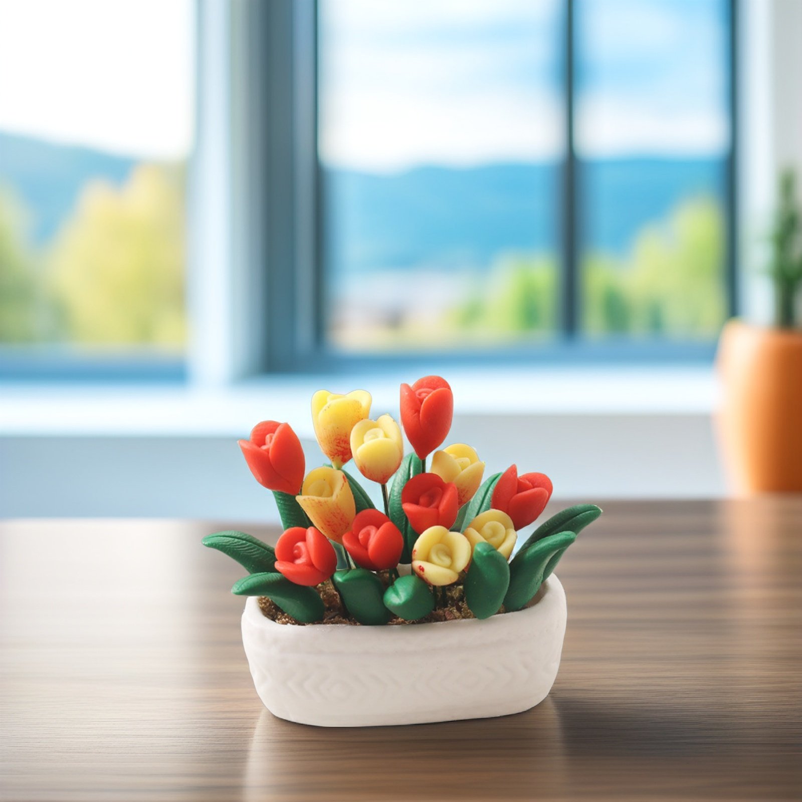Bonsai Garden Europe - Tanaman Pot Mini Berbentuk Tulip dengan