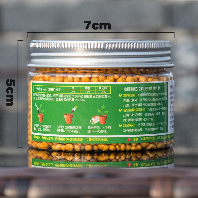 Bonsai Soil Akadama - Pupuk Lepas Kontrol 130g untuk Sukulen,