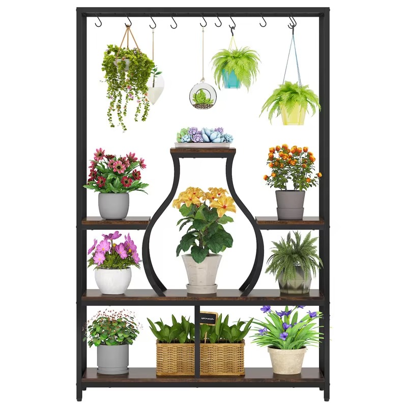 Rak Pot Bunga Gantung Dekorati - Bonsai Garden Wall ulasan dan harga