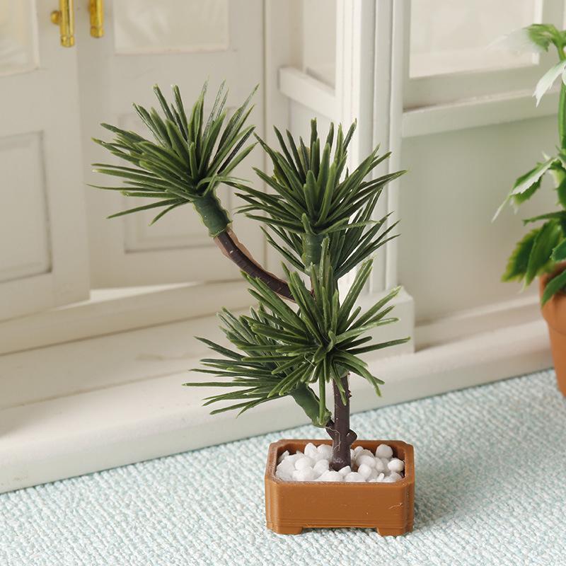 1 Buah 1/12 Rumah Boneka Simul - Bonsai Gardener ulasan dan harga