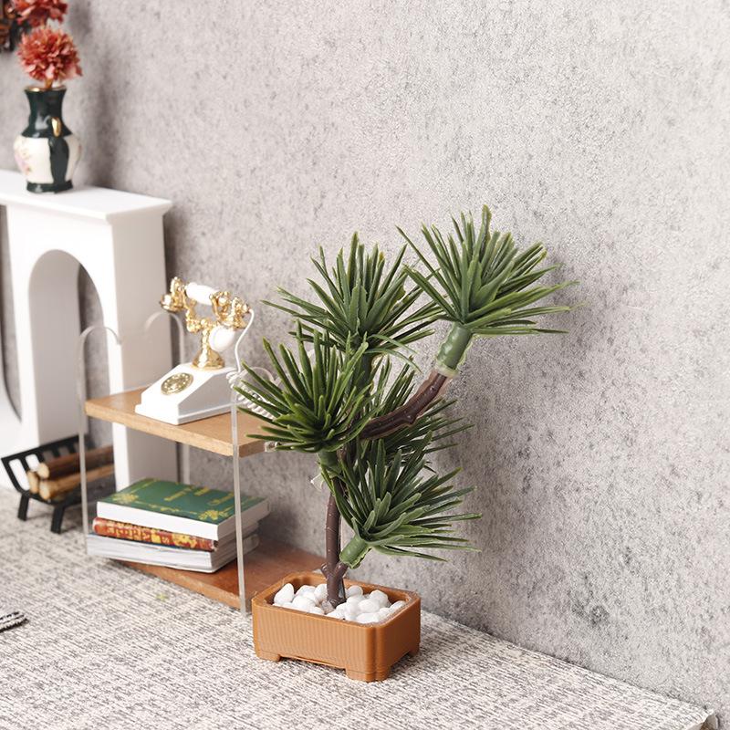 1 Buah 1/12 Rumah Boneka Simul - Bonsai Gardener ulasan dan harga