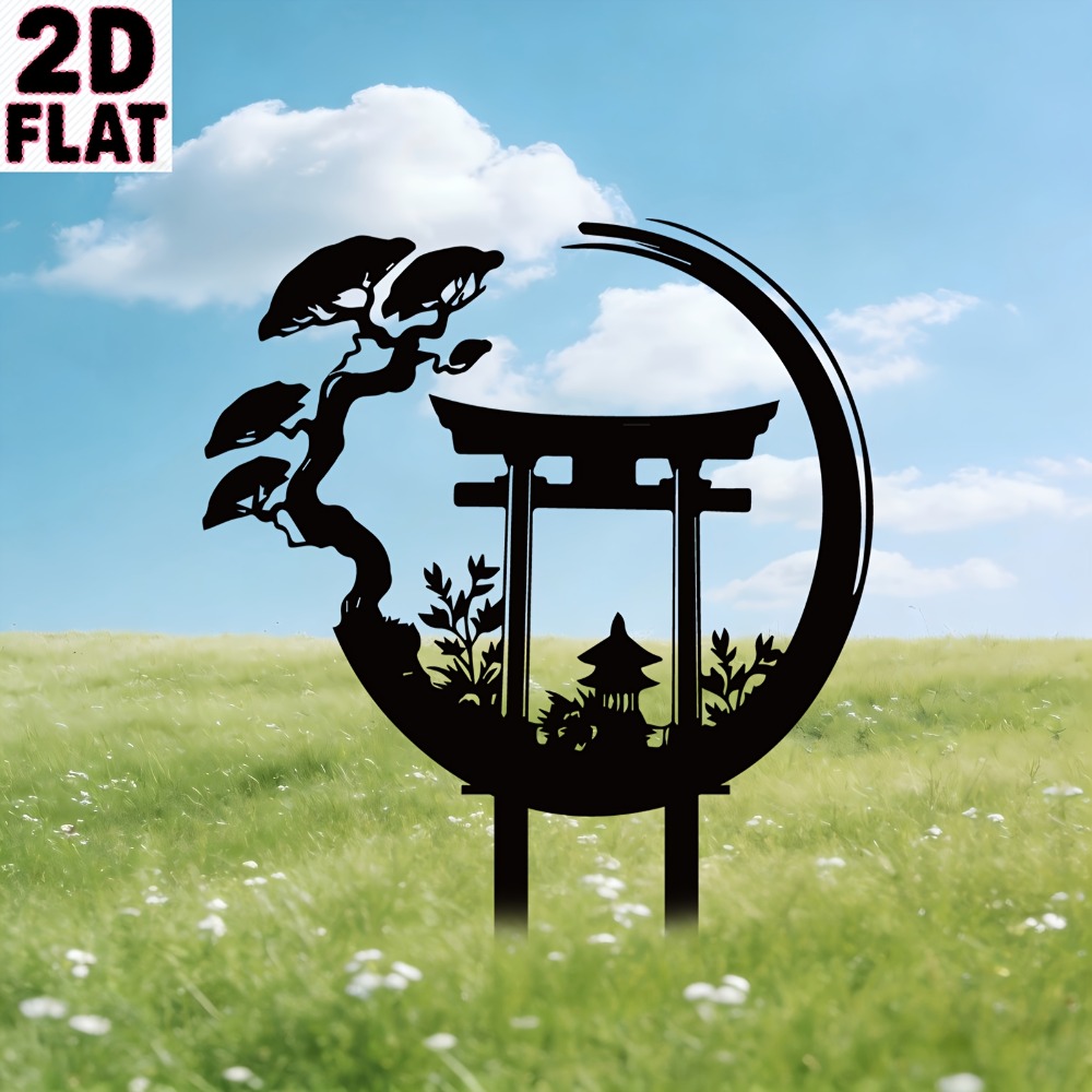 CIFBUY Seni Dinding Logam Gerb - Bonsai Garden Wall ulasan dan harga
