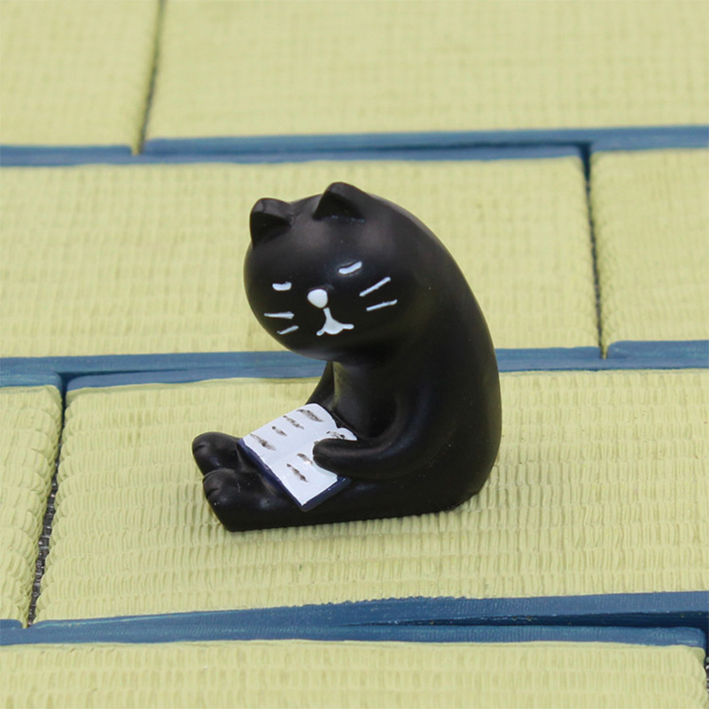Decole Patung Miniatur Kucing  - Bonsai Garden In Japan ulasan dan harga