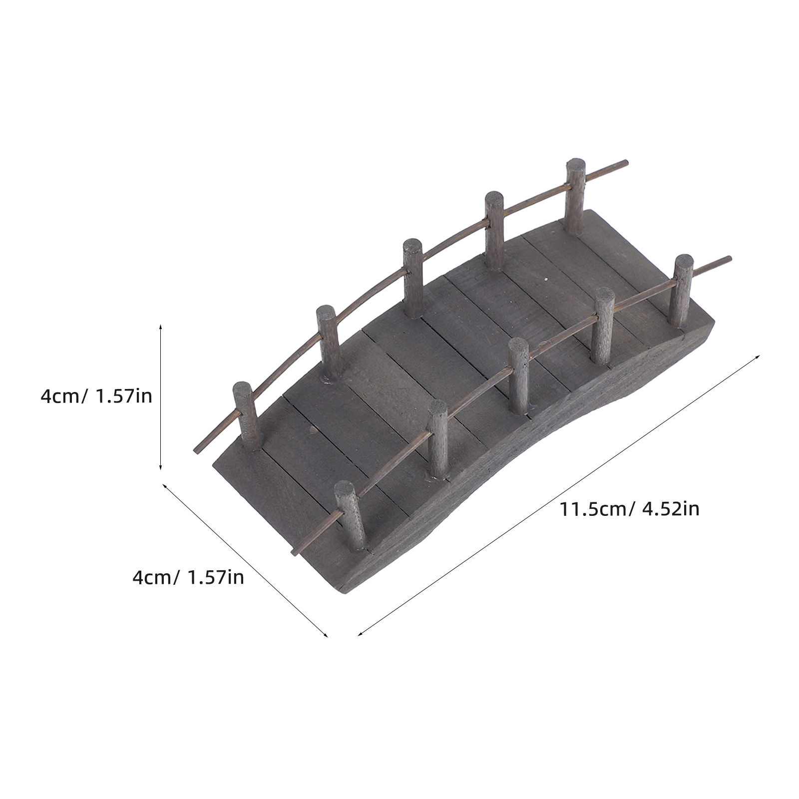 Jembatan Lengkung Kayu Mini, G - Bonsai Garden Europe ulasan dan harga