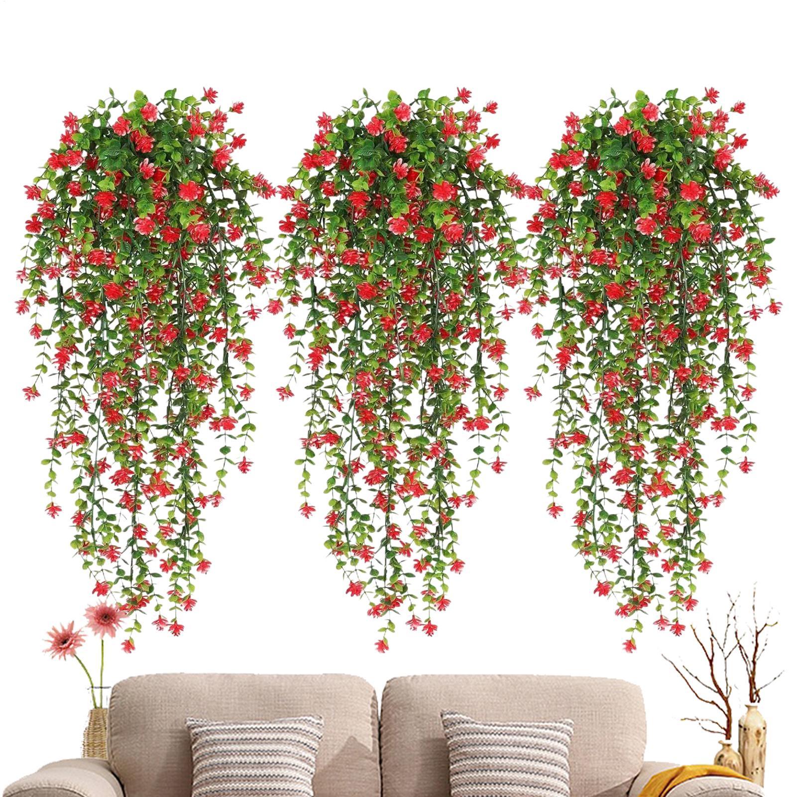 Bunga Simulasi Ivy Vines Hiasa - Bonsai Garden Wall ulasan dan harga