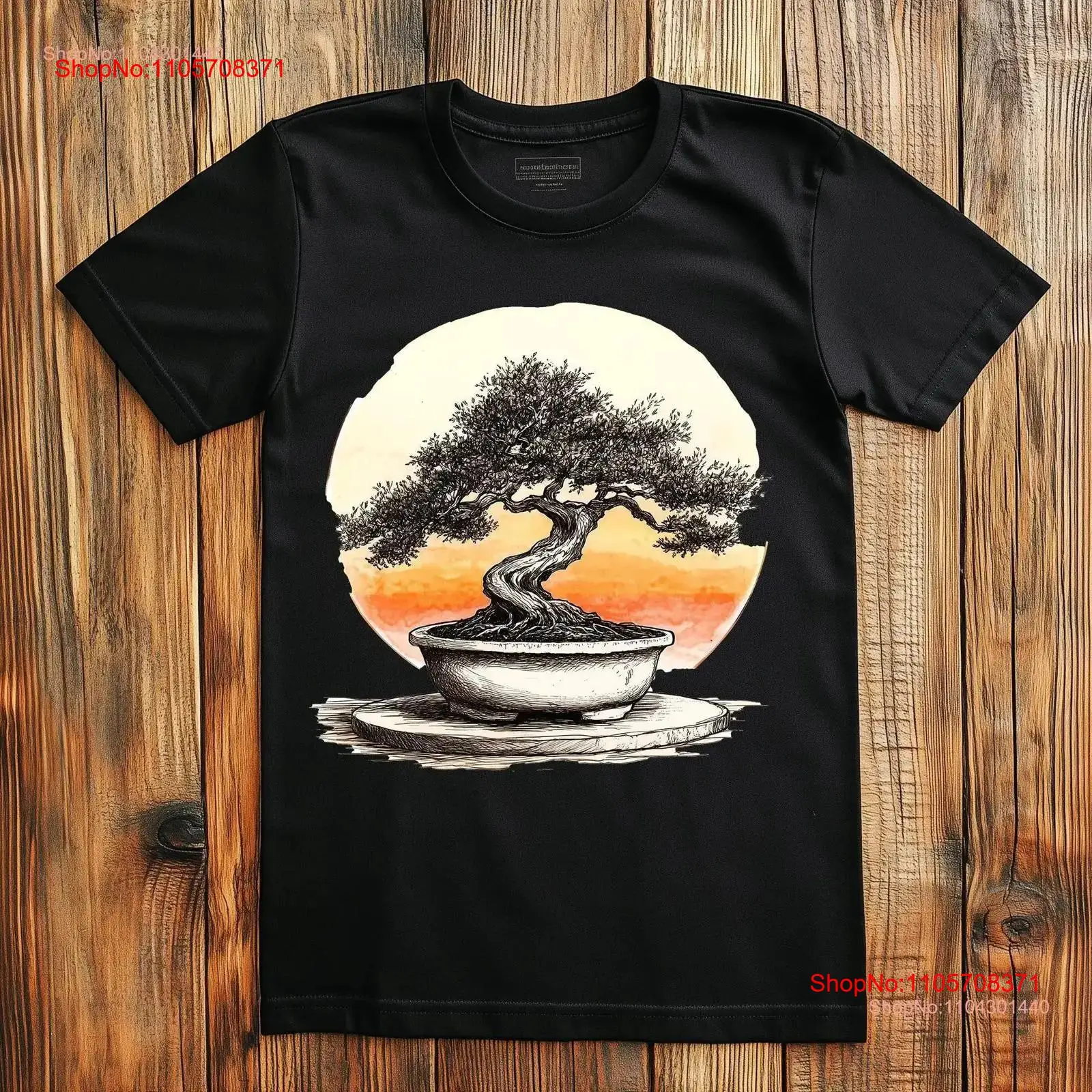 Kaos Pohon Bonsai Jepang, Seni - Bonsai Garden Design ulasan dan harga